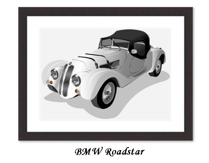 BMW Roadstar Framed Print